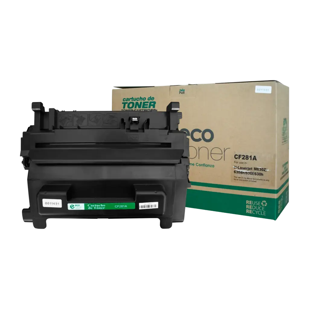 Tóner marca ECO-TONER compatible con CF281A