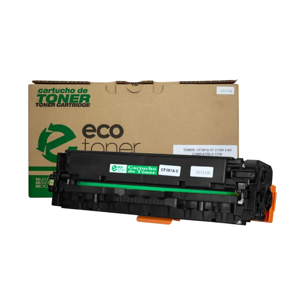  Tóner marca ECO-TONER compatible con CF381A