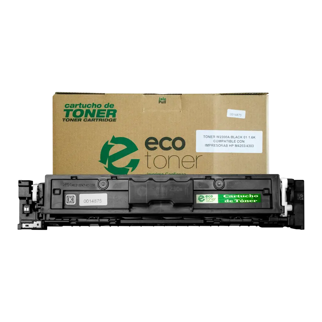 Cartucho de Tóner marca ECO-TONER para impresoras Hewlett Packard M479, M454, código W2023A, Magenta, rendimiento para 2100 páginas