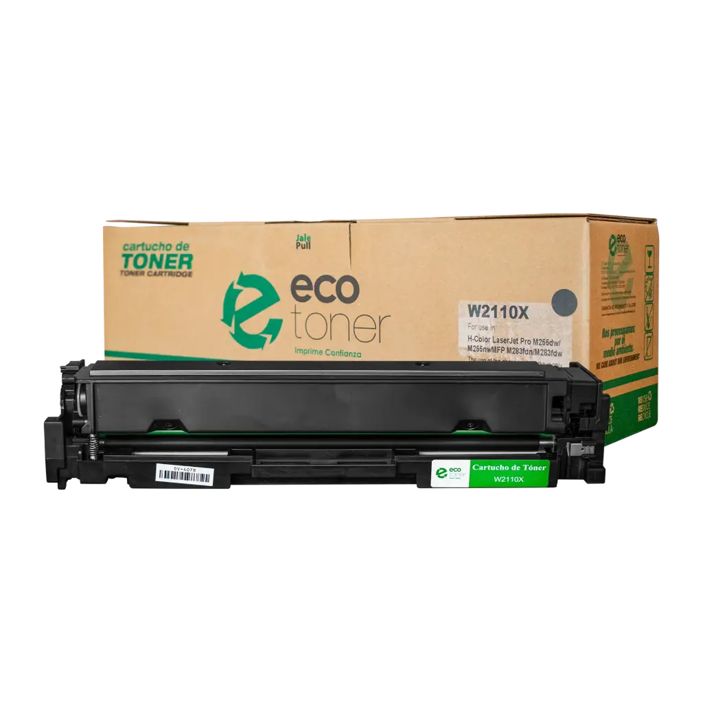 TONER 206X P/LASERJET PRO M255DW, M255NW COLOR NEGRO (W2110X) 3,150pag