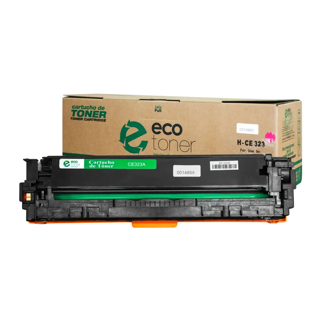 Cartucho de Tóner marca ECO-TONER para impresoras Hewlett Packard MFP 651, 680, código CF323A, Magenta, rendimiento para 16500 páginas