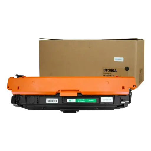 [HLCF360A07] Cartucho de Tóner marca ECO-TONER para impresoras Hewlett Packard M552DN, M553DN, código CF360A, Negro, rendimiento para 5000 páginas