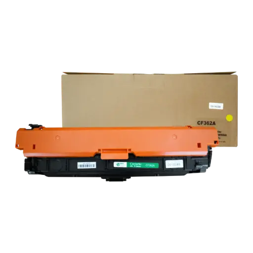 [HLCF362A07] Cartucho de Tóner marca ECO-TONER para impresoras Hewlett Packard M552DN, M553DN, código CF362A, Yellow, rendimiento para 5000 páginas