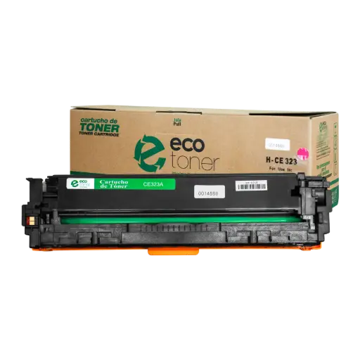 [HLCF323A07] Cartucho de Tóner marca ECO-TONER para impresoras Hewlett Packard MFP 651, 680, código CF323A, Magenta, rendimiento para 16500 páginas