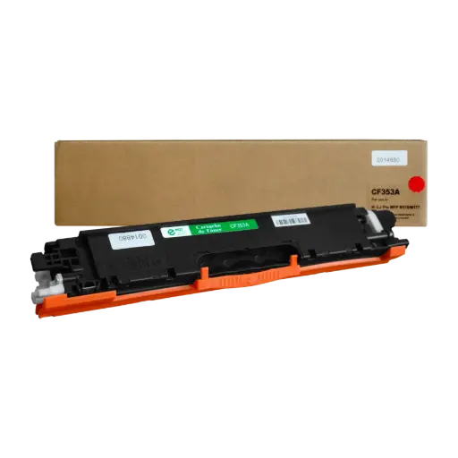 [HLCF353A07] Cartucho de Tóner marca ECO-TONER para impresoras Hewlett Packard M176, M177, código CF353A, Magenta, rendimiento para 1000 páginas 