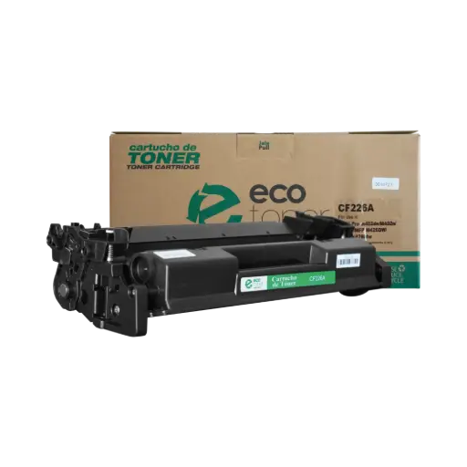 [HLCF226A07] Cartucho de Tóner marca ECO-TONER para impresoras Hewlett Packard LJ PRO M402, M426MFP, código CF226A, Negro, Rendimiento para 3100 Págs.